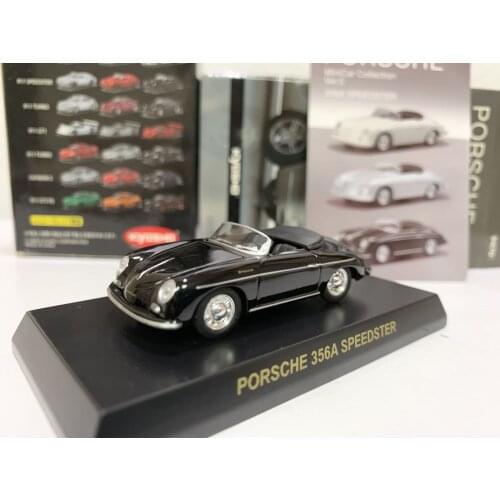KYOSHO 1:64 PORSCHE 356A Speedster Collect die casting alloy Convertible trolley model