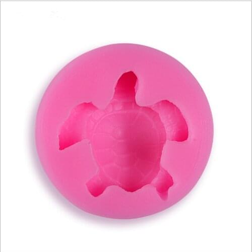 Sea turtle Shape Silicone Mold Cake Fondant Paste DIY Tortoise Silicone Decorating Mould Chocolate Gum Paste Soap molds