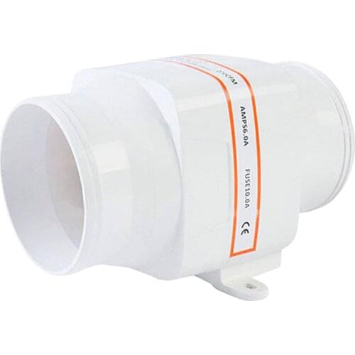 Marine 4 inch/102mm 12V Electric In-Line Bilge Boat Air Blower Replacement Parts