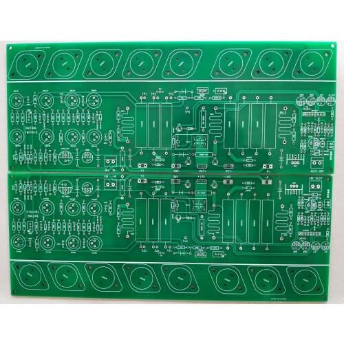 Refer FM711 power amplifier board /gold sealed tube fm711/audiophile power amplifier board /RCA single-ended input (1 pair