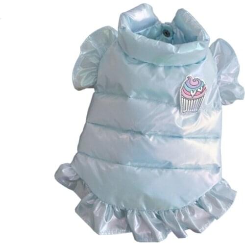 Dog Down Coat Jacket Small Dog Clothes Doggie Puppy Cat Chihuahua Yorkshire Pomeranian Maltese Poodle Bichon Clothing Pet Outfit