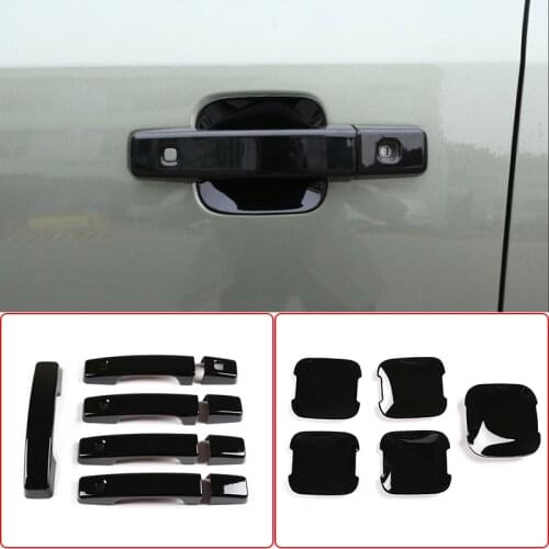 For Land Rover Defender 110 ABS Chrome Outer Door Bowl Protective Sticker Door Handle Decorative Shell Car Accessories Exterior