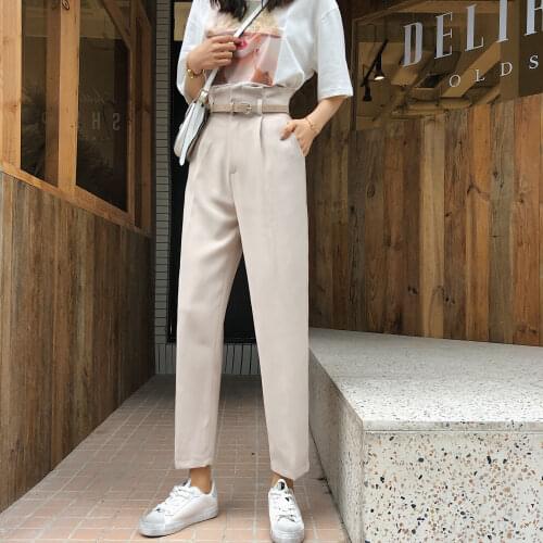 Twicefanx Women's Trousers Harem Pants