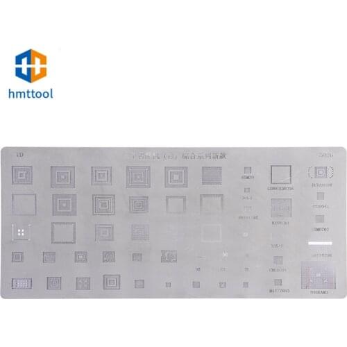 High Quality Universal BGA Stencils For Huawei Android MTK Samsung HTC Directly Heated BGA Reballing Stencils Kit 3PCS
