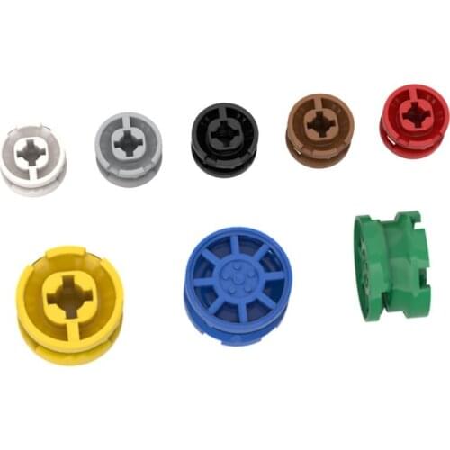 10PCS Assembles Particles 93593 Small Wheel Hub Bricks Building Blocks DIY Replaceable Parts Toys For Children Gift