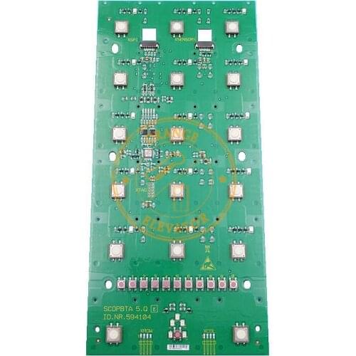 Used for Schindler 3300 elevator mechanical car control panel button board 594104