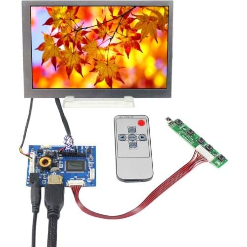 7 inch 800X480 LCD Screen 7" G070VW01 V0 with HD MI Audio LCD Controller driver Board