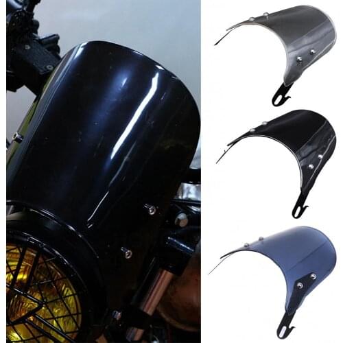 85% Hot Sales!!! 5-7 Inch Universal Motorcycle Windshield Wind Deflector Screen for CG125 GN125
