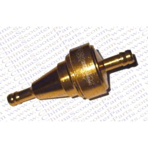 CNC Aluminum Fuel gas Filter Mini Pocket Dirt bike ATV Quad CRF XR Cruiser Chopper Parts Golden