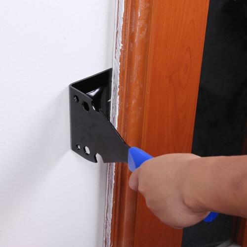 Crowbar with Handle Portable Durable Trim Puller Steel Tile Home Easy Grip Nails Removal Multifunctional for Wood Molding