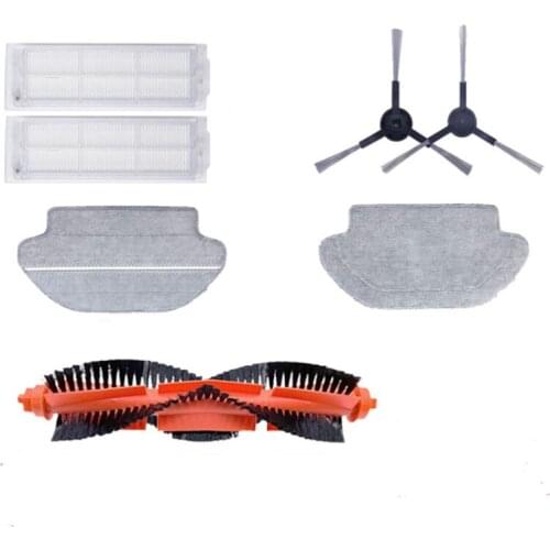 For Xiaomi Mijia V2 Pro STYJ02YM (Viomi Vacuum Mop Pro) Mi Robot Vacuum Cleaner Main Brush Side Brush Filter