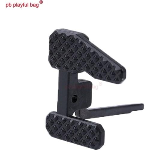 PB Playful bag Outdoor sport Gel ball gun receiver decorative parts Release button Tennis racket Upgrade material CS TOY QB40S