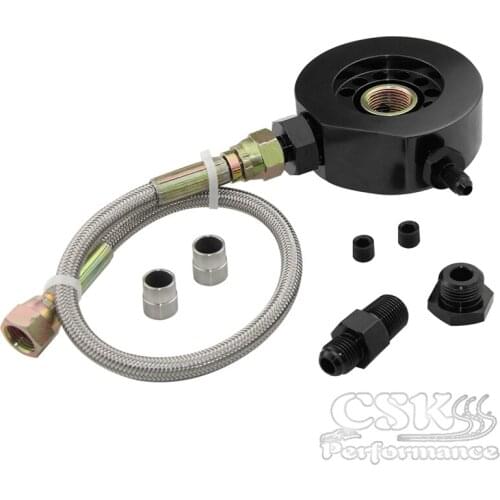 Oil Cooler Adapter Conversion Kit Fits For Honda Acura Integra B16 B17 B18 VTEC HEAD TO LS B20 Blue/Black/Red/Gold/Purple