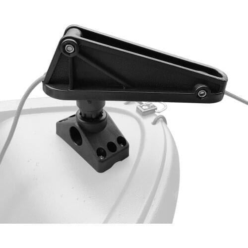 Marine Boats Rope Guide Swivel Anchor Lock Anchor Reel Lock Kayak Canoe Side Ceiling Mount Rope Roller Lift Pulley Locking Kits