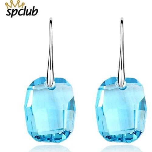 Spclub Earrings With Stones