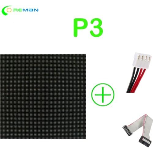 LED Matrix 64X64 LED Display Module Panel 192X192mm P3 Indoor SMD RGB Full Color Video SMD LED Module Matrix