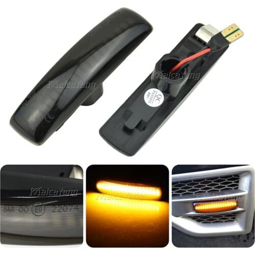 For Land Rover Freelander 2 Discovery 3 4 Rover Sport L320 LED Dynamic Blinker Indicator Repeater Side Marker Turn Signal Light