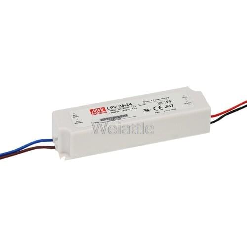 MEAN WELL original LPV-35-15 15V 2.4A meanwell LPV-35 15V 36W Single Output LED Switching Power Supply