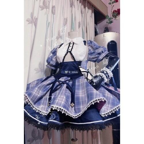 [Customized]Anime Azur Lane HMS Dido SJ Uniform Party Dress Lolita Outfit Any Size Cosplay Costume Women Halloween Free Shipping