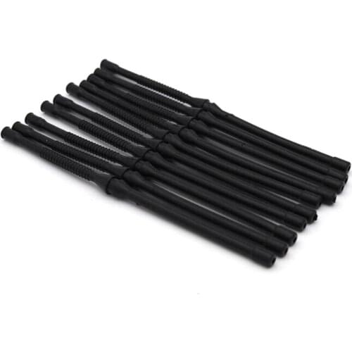 10X Black Fuel Hose Pipe for Chinese Chainsaw 4500 5200 45Cc 52Cc 58Cc MT-9999 Plastic Fuel Hoses Pipes Tool Part