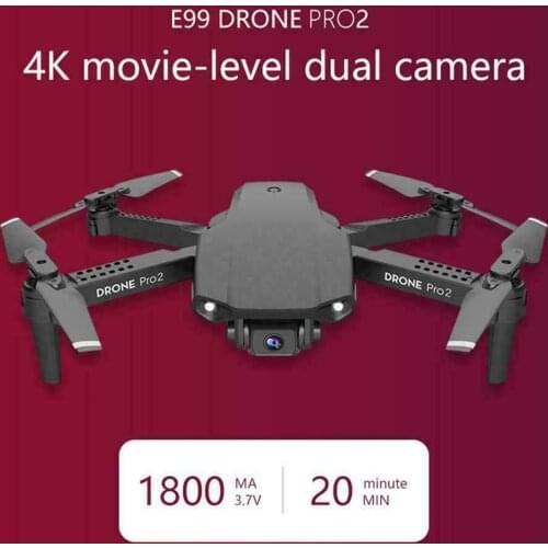2021 NEW E99 Pro2 RC Mini Drone 4K 1080P 720P Dual Camera WIFI FPV Aerial Photography Helicopter Foldable Quadcopter Dron Toys