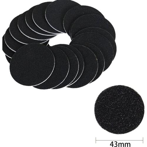 4.3cm Replacement Foot File Sandpaper Disk Sanding Paper Accessory For Electric Foot Callus Remover Tool Pedicure Tool