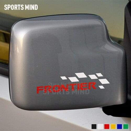 5 Pairs Customizable Car-Styling JDM Car Sticker Decal For Nissan Frontier Navara D40 D22 4X4 Offroad Auto Accessories