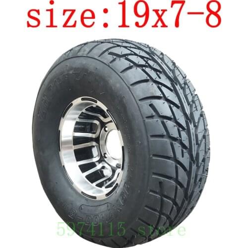 8 Inch Atv Tire 19x7-8 Inch Tire For Four Wheel Motorcycle 50cc 70cc 110cc 125cc Small Atv Tire And Wheel Hub