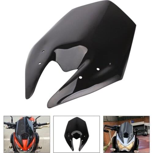 Motorcycle Windshield Windscreen Deflector Accessories for Kawasaki Z800 12-16
