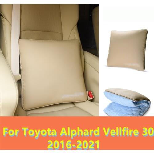 Car interior air conditioning quilt Car use personality Auto Accessories Back cushion For Toyota Alphard Vellfire 30 2016-2021