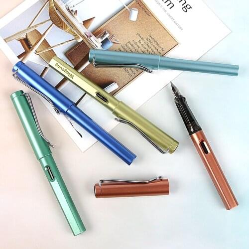 Free Shipping Fountain Pen with 1piece of Ink and 10pcs of Ink Sac Gift Box