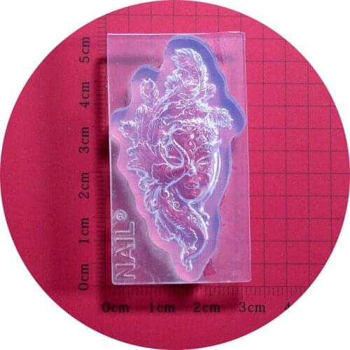 Fairy Goddess Dancer Mold Dancing Girl Charm Pendant Silicone Resin Mold Crafts