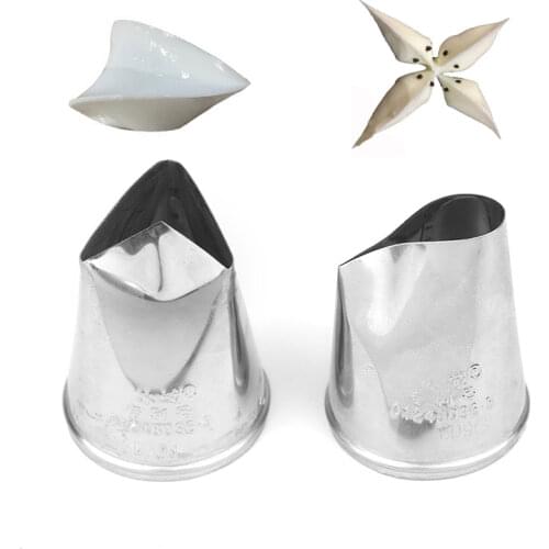 Large Pastry Tips Cake Decoration Stainless Steel Icing Piping Nozzles Cream Baking Tools Sugarcraft