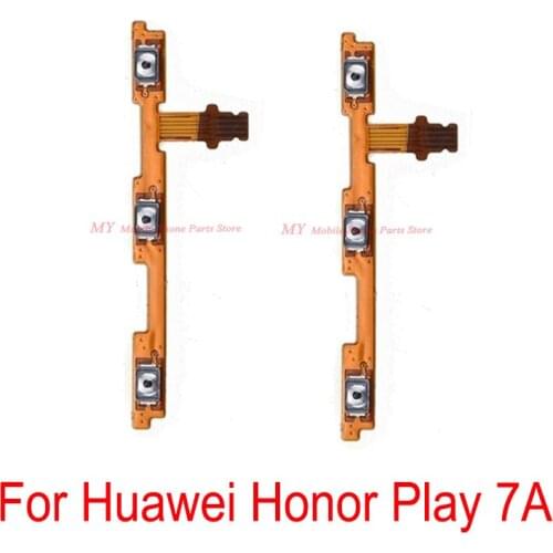 Power ON OFF Switch Volume Side Button Key Flex Cable For Huawei Honor Play 7A 5.7 Inch Volume Power Flex Cable Repair Part