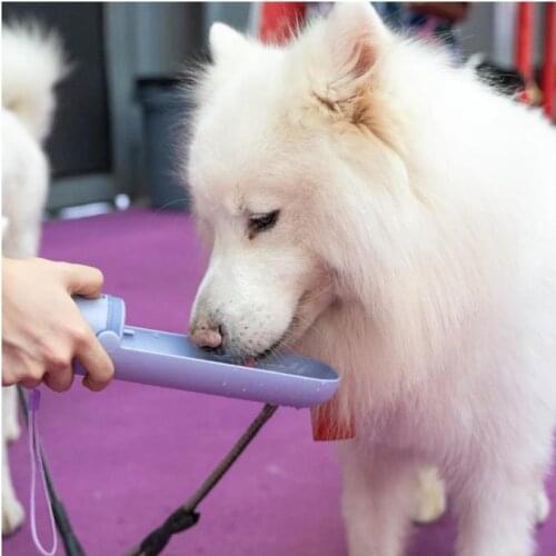 Good Quality Medium Large Dog Drinking Bowl Foldable Pets Water Bottle for Outdoor Use