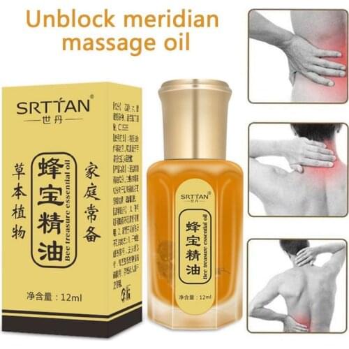 Chinese Medicine Bee Venom Oil for Joints Pain Waist Foot Relax Tiger Balm Back Pain Back Pain Health Care Patches Health Care
