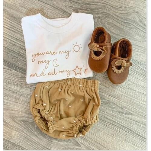 Ma&Baby 0-18M Summer Newborn Infant Baby Girls Clothes Set Letter Romper Ruffles Shorts Outfits Costumes