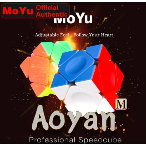 MoYu AoYan Skewed M Magnetic Magic Cube Skewbed Magnets Professional Neo Speed Cube Puzzle Antistress Toys For Children