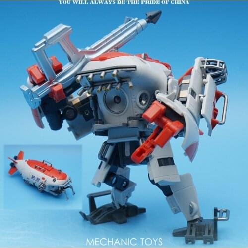 MFT Transformation G-01 G01 Jiaolong 7062 deep-sea manned submersible Lost Planet Mech Mini Action Figure Robot Toys
