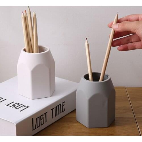 Multifunctional Pen Holder Desktop Organizer Stationery Organizer Home Office Storage Pencil Box Desk Accessories Home Supplies