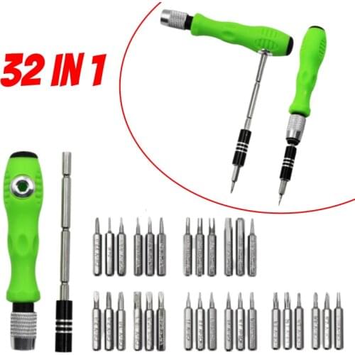 32 in 1 Precision Screwdriver Set Repair Opening Tool Kit for Phone PC Laptop Game Console PS 5 4 Xbox Toy Disassemble Tool Kit