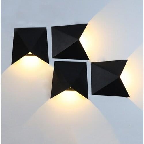 Aisle Corridor Balcony doorway Wall Light Villa hotel Restuarant Porch Light 5W Creative Outdoor Waterproof Wall Lamp