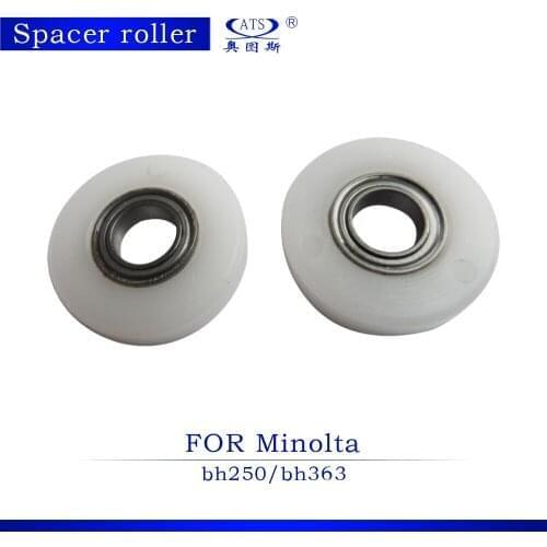 New Photocopy Machine Part 10Set Spacer Roller for Konica Minolta BH250 BH363 250 363 Copier Spare Parts Bh 250 363 Image Roller