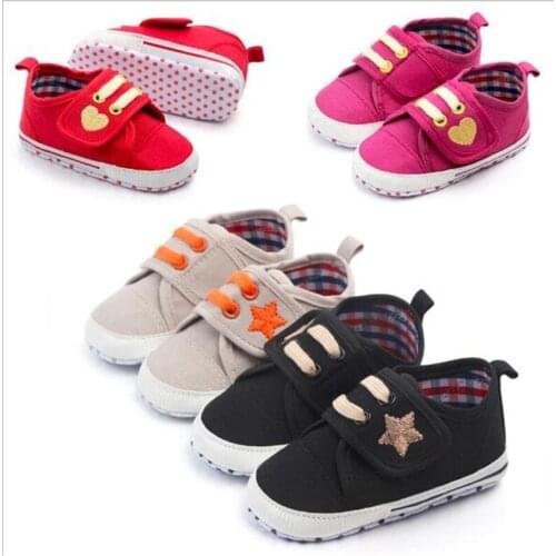 2021 New Baby Shoes Infant Soft Sole Casual First Walkers Anti-slip Toddlers Girls Boys Sport Shoes