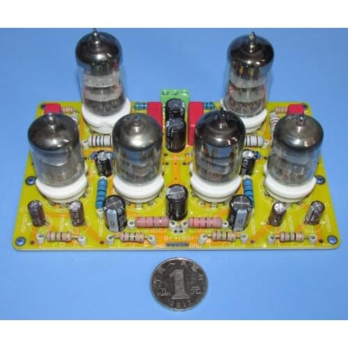 2021 NEW 6N2 + 6P14 beautiful sound Dynaco amplifier push-pull line stereo amplifier board LG279B