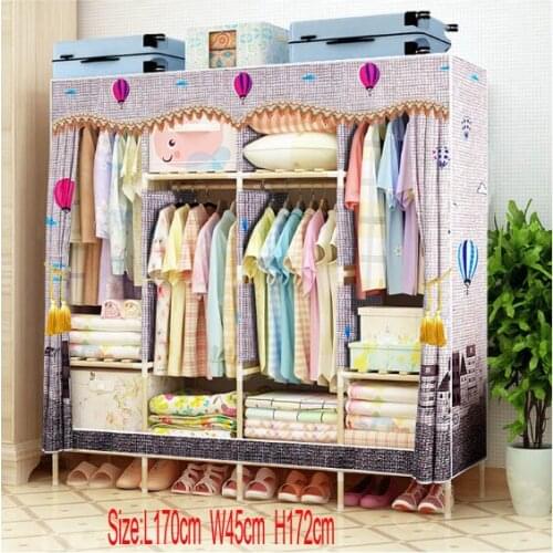 Factory Price Solid Wood Wardrobe length 170 cm