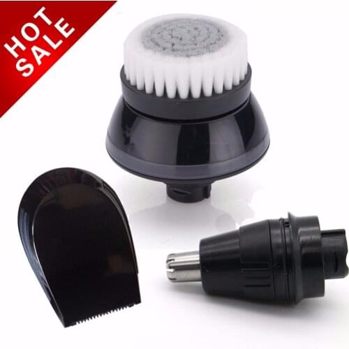 Replacement Nose Trimmer Head+ Cleansing Brush+Trimmer for Philips RQ11 RQ32 RQ1200 RQ1195 RQ1180 RQ1160 S9911 S9711 RQ360 RQ350