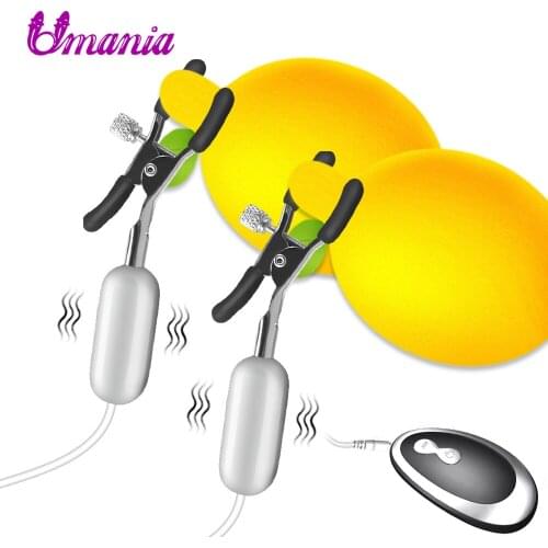 Adult Products 20 Frequency Sex Toys for Women Nipple Vibrator Vibrating Nipple Clamps Breast Massage Female Masturbation