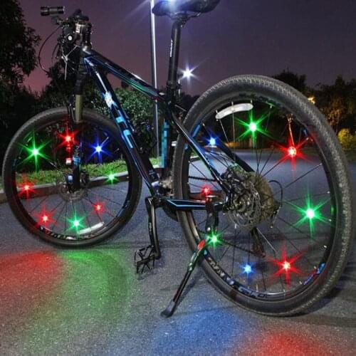Bicycle spoke lights, mountain bike wire lights, led hot wheels, balance wheels, decorative lights, riding equipment accessories