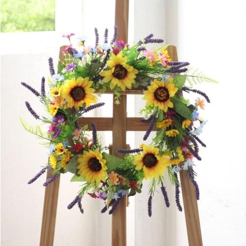 Искусственные цветочные венки Waasoscon China At AliExpress